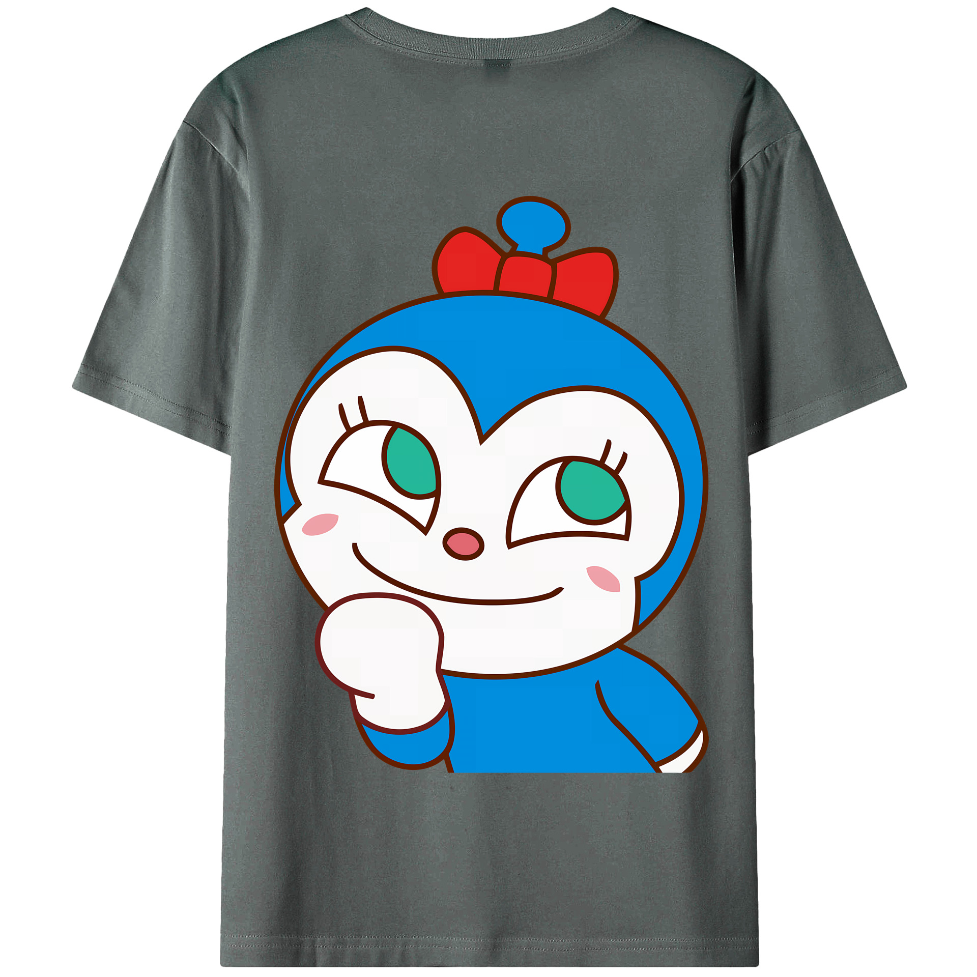 （画像用） アンパンマン Anpanman 綿100％半袖Tシャツ（背面プリント）